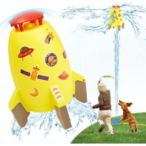 Lanceur de Fusées à Eau pour Enfants – Jouet d’Extérieur avec Arroseur de Jardin