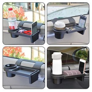 Support de Gobelet pour Voiture avec Porte-Téléphone – Organisateur de Porte Latérale Multifonction, Plateau de Rangement Suspendu pour Accessoires Intérieurs