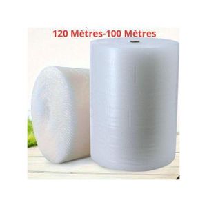 Rouleau De Papier Bulles 120cm x 100 Metres emballage objets fragiles