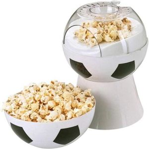 Machine à popcorn électrique sans huile, popcorn air chaud, appareil popcorn maison, préparation rapide 3 minutes, machine popcorn familiale