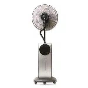 Taurus MIST FAN Ventilateur humidificateur avec nébuliseur ioniseur diffuseur de parfum fonction anti-moustique 3 vitesses réservoir d'eau 3,1L écran digital tactile