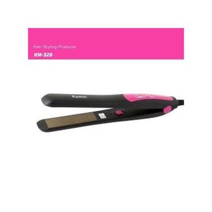 Kemei Lisseur Cheveux Professionnel  KM-328 en Céramique avec Écran LCD – Température Réglable 160-220°C