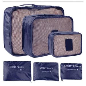 Pack de 6 housses de vêtements emballage organisateur de bagages sacs de voyage