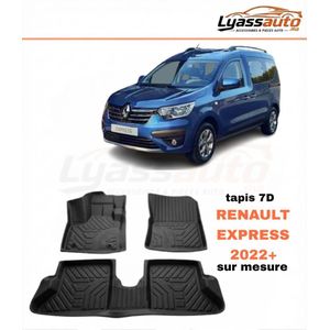 Tapis de Sol 7D Sur Mesure pour RENAULT EXPRESS 2022+