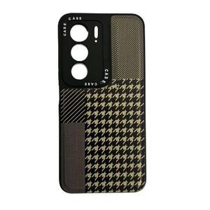 Coque souple et solide motif carbone texture pour Realme C71