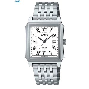 Casio Montre elegante classique etanche homme acier en acier inoxydable-Mtp-b190d-7bvdf