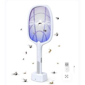 Raquette anti moustiques électrique 3 en 1