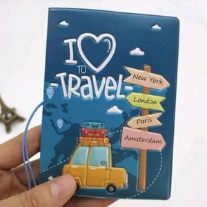 Porte-passeport de dessin animé pour enfants