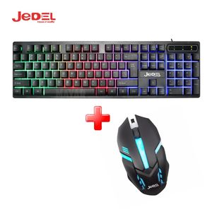 Pack Combo Gaming Clavier + Souris 7D USB RGB 