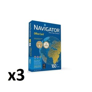 RAMETTE DE PAPIER BLANC NAVIGATOR A3 - 90 G/M² - 500 FEUILLES - Sadik