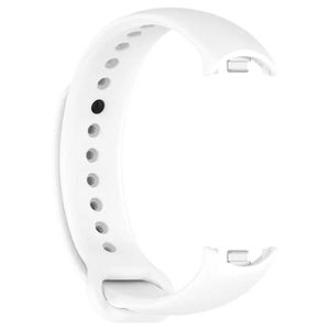 Bracelet de remplacement en silicone Blanc pour Xiaomi Mi Band 9