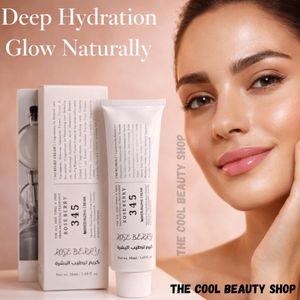 Rose Berry 345 Relief Cream – Creme Nourrissante & Apaisante 50 ml - Gel-Creme Regenerant Post-Imperfections - Hydratation Longue Duree
