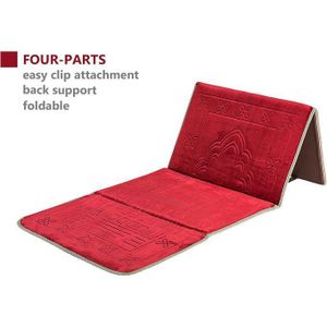 Tapis de Prière Luxe avec Dossier – Siège Salat Confort – Spécial Ramadan – Desert Dress