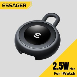 ESSAGER chargeur de montre magnétique sans fil, pour Apple Watch, Portable, USB Type C, rapide, pour IWatch série 9 8 7 6 5 Ultra 2 SE