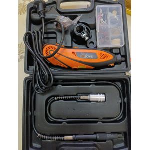 Mini Meuleuse Électrique 135W Multifonction – Kit Outil Rotatif 361 Accessoires – Vitesse Variable 10 000-32 000 Tr/min – Pour Découpe, Ponçage, Gravure, Polissage et Perçage