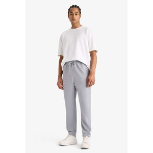 Defacto سروال رياضي قماش سكوبا قصة عادية بساق مطاطي من شيكاغو بولز من DeFactoFit