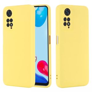 Case Pochette silicone Xiaomi Redmi Note 11s 4G Dane Top et facile utiliser jaune 