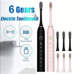 Sonic Brosse à dents électrique offre un nettoyage efficace et intelligent grâce à sa technologie avancée. Disponible en 3 couleurs, elle est livrée avec 4 têtes de brosse pour une utilisation prolongée. Dotée de 6 modes de nettoyage.