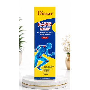 Disaar Rapid Relief Crème de Massage Anti-Douleur Muscles & Articulations 100 g