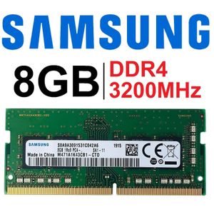 Samsung RAM 8GB DDR4 3200MHz 1Rx8 PC4-25600 SO-DIMM pour Laptop – Mémoire Vive Haute Vitesse Compatible Ordinateur Portable et Mini Pc