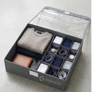 Housse de Rangement en Tissu avec Compartiments