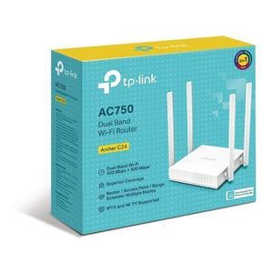 TP-Link Point d'accès Multimode 3 in 1 : TP-Link Archer C24 – AC750 Dual-Band Wi-Fi