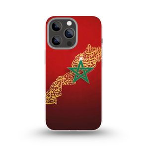 Moroccan Map - Moroccan Kingdom - Compatible avec 14 Pro