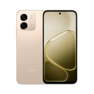 Oppo A6 (6Go+128Go) - 7000mAh + 45W SUPERVOOC -  48 Mois de fluidité - IP69 - Ecran 120Hz - Charge Inversée Filaire - Système de Refroidissement VC Ultra Efficace - Aurora Gold
