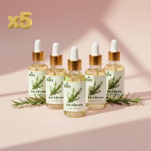 Bio Pack x5 Huile de romarin 30 ml Nutrition Intense