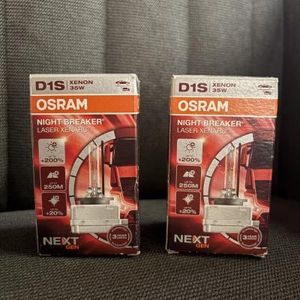 Osram D1S Xenarc Night Breaker Laser +200% – Ampoule Xénon 35W – 250m – Lot de 2