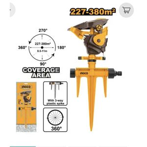Ingco Arroseur automatique 360°
