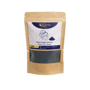 MOROCCAN DROPS تبريمة النيلة الملكية 100غ – عناية طبيعية لتفتيح وتوحيد البشرة