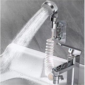 Pommeau de Douche Haute Pression 3 Modes – Spray Réglable, Douche Massage, Économie d’Eau, Pommeau Douche Multifonction