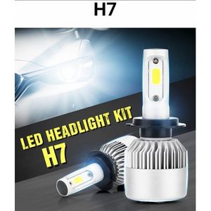 Novsight 60W 10000LM H7 LED Phare de voiture Ampoule Headlight lampe 6500K  Blanc Maroc à prix pas cher | Autogear