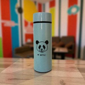 Bouteille en verre avec motif panda