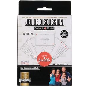 Mister Gadget Jeu de cartes "Débat en famille"