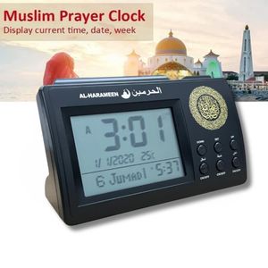 Horloge Numérique Islamique avec Appels à la Prière et Affichage LCD