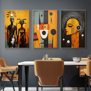لوحة فنية حائطية حديثة من 3 قطع