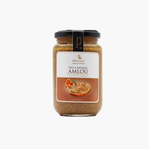 Maurusia Amlou authentique avec miel – Certifié 100% naturel – Sans additifs, sans conservateurs, sans sucre ajouté – 350g