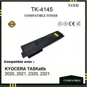 Toner Compatible avec KYOCERA TK4145 pour imprimantes KYOCERA TASKalfa 2020, 2021, 2320, 2321