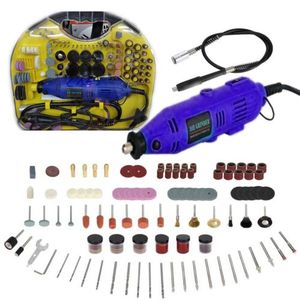 Mini Perceuse Type Dremel 12V - 63 accessoires