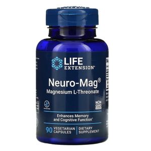 Life Extension Magtein Neuro-Mag، Magnesium L-Threonate ، 90 كبسولة نباتية
