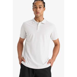 Defacto ديفاكتو رجالي ديفاكتو فيت قصة ضيقة Polo Neck تي شيرت