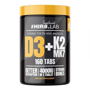 HIRO.LAB Vitamine D3 4000 UI + K2 MK7