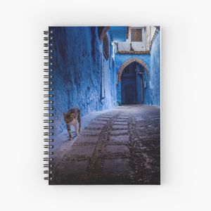 Chefchaouen, Morocco Spiral Notebook