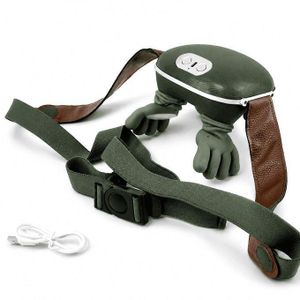 Appareil de Massage Cervical & Corporel Rechargeable - Masseur Bionique Chauffant Multi-Zones pour Tension Musculaire & Relaxation