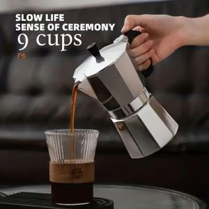 Cafetière italienne silver (9 tasses)