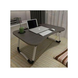 Tables utilitaires Table PC Réglable et Pliable pour ordinateur portable NOIR