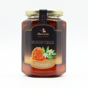 Maurusia Miel de Fleur d'Oranger - Certifié 100% Pur - ONSSA - 950g