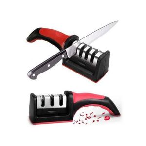 Aiguiseur de couteaux 3en1, aiguiseur de couteaux de chef, et ciseaux d'affûtage